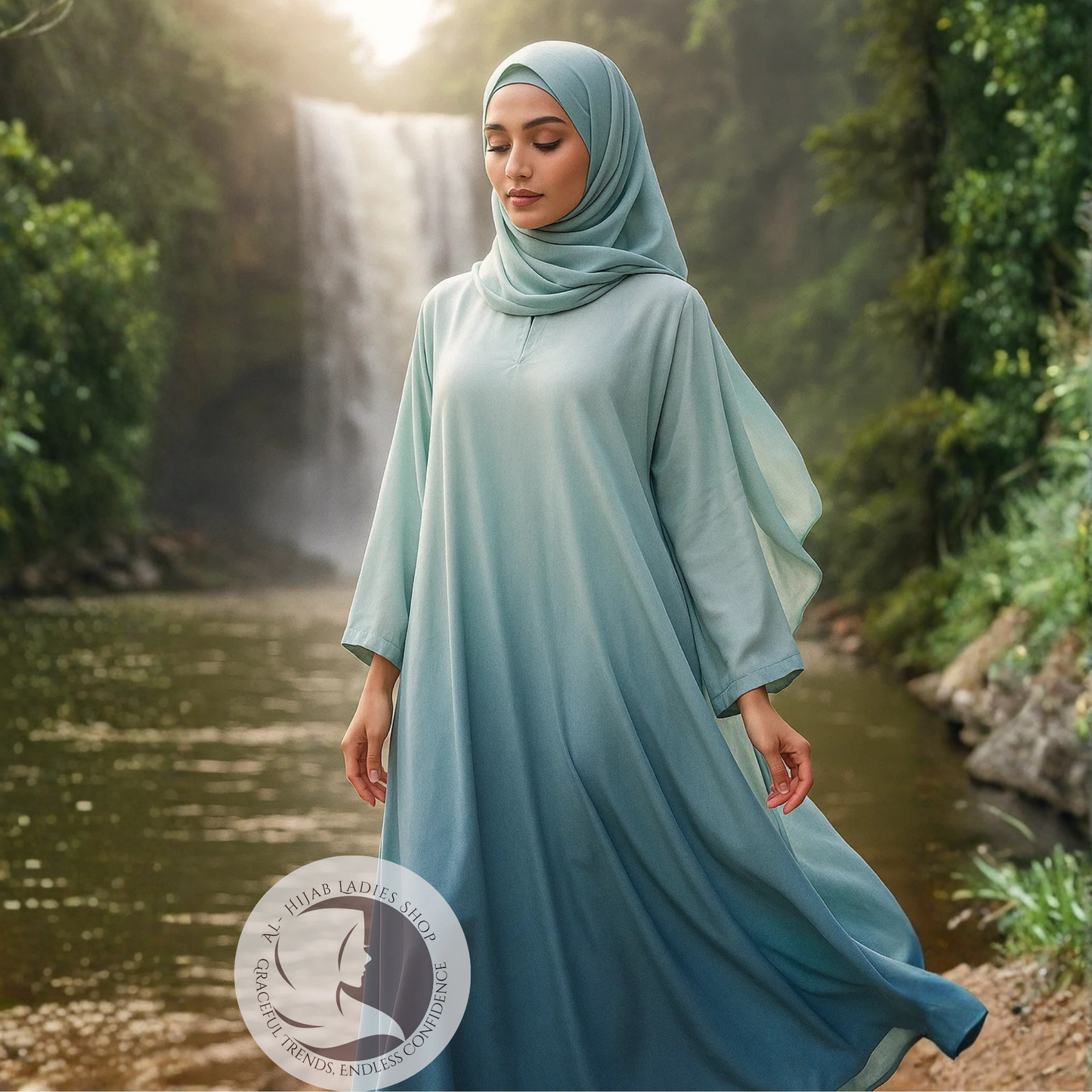 Premium Shaded Abaya for Women