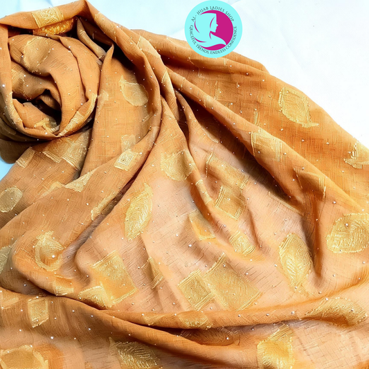 Broshia Georgette Hijab for Women | Soft, Lightweight & Elegant Scarf | Al Hijab